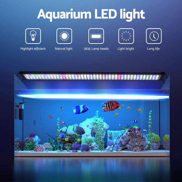 Lights I.Pet Aquarium Light Full Spectrum 90Cm Plant Fish Tank Lamp