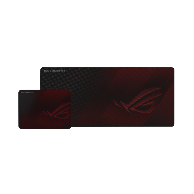 Mouse Pads & Wrist Rests Asus Rog Scabbard Ii Gaming Mouse Pad, Medium 360X260mm + Extended 900X400mm Size, Water/Oil/Dust Respellent, Anti Fray, Soft