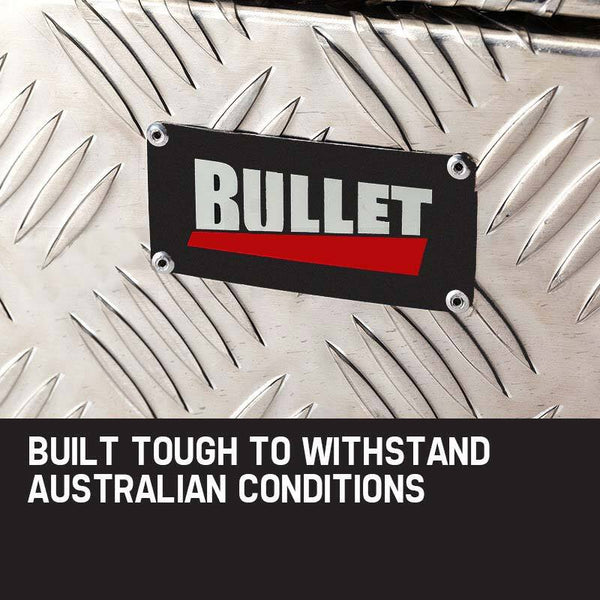 Tool Storage Organisers Bullet Pair Of Under Tray Ute Tool Boxes Aluminium Vehicle Body Toolbox