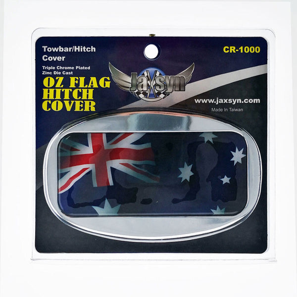 Tow Bars & Winches Jaxsyn Novelty Towbar Trailer Hitch Cover Aussie Flag