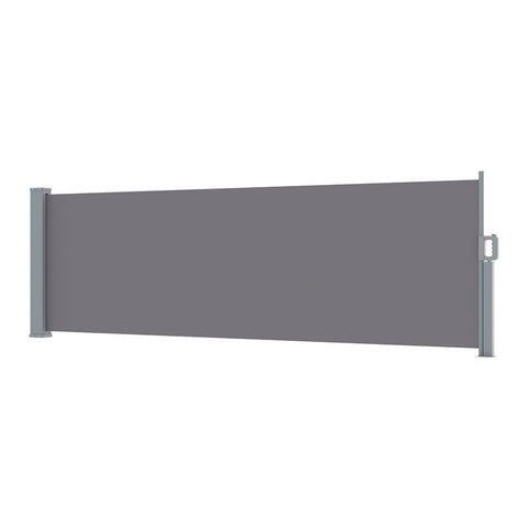 Awning & Canopy Parts Instahut Side Awning Sun Shade Outdoor Blinds Retractable Screen 1X3m Grey