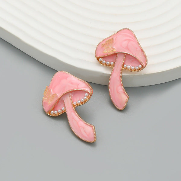 Earrings Female Fashion Mushroom For Women In Jewellery And Accessories