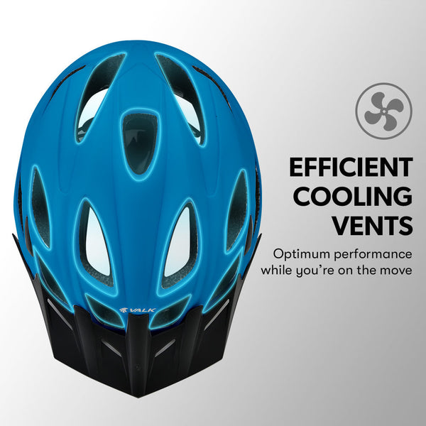 Helmet Accessories Valk Adjustable Mountain Bike Helmet 54 56Cm Small