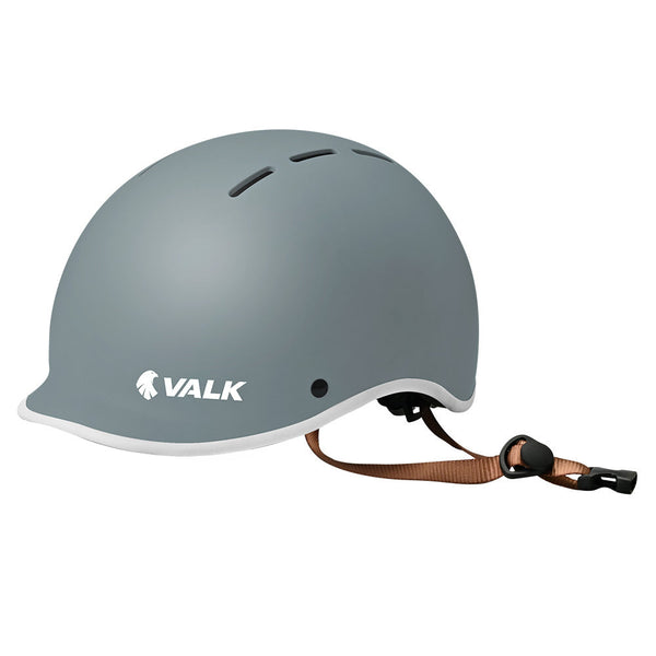 Helmet Accessories Valk Retro Bike Helmet 56 61Cm S M L Universal Dial Fit System Graphite Blue