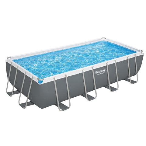 Above Ground Pools Bestway Swimming Pool 549X274x122cm Steel Frame Filter Pump Ladder 14812L