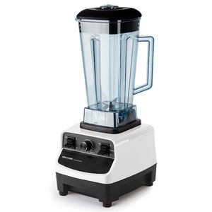 Countertop Blenders Polycool 2L 2200W Commercial Grade Blender With Bpa Free Jug For Drink Smoothie Food Ice White