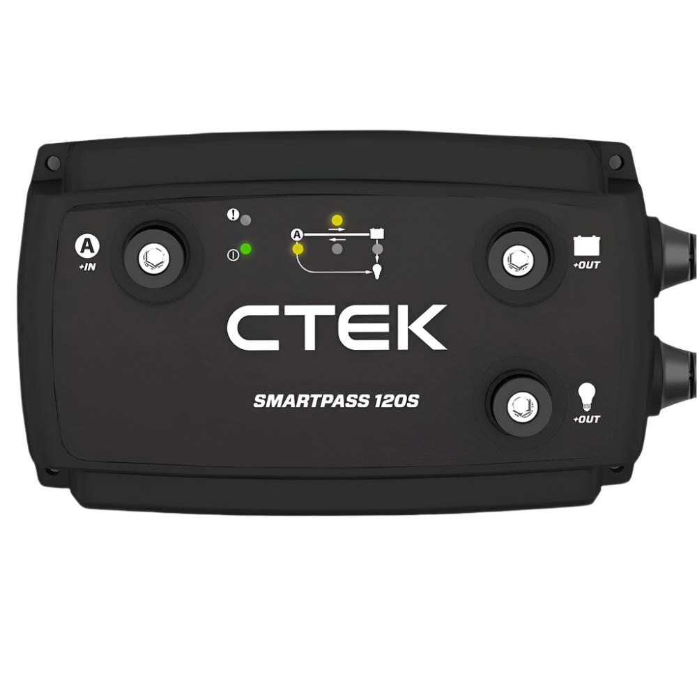 Jump Starters Ctek Smartpass 120S Power Management System 120A With Battery Starter Function For And Service Batteries Alternator Compatible