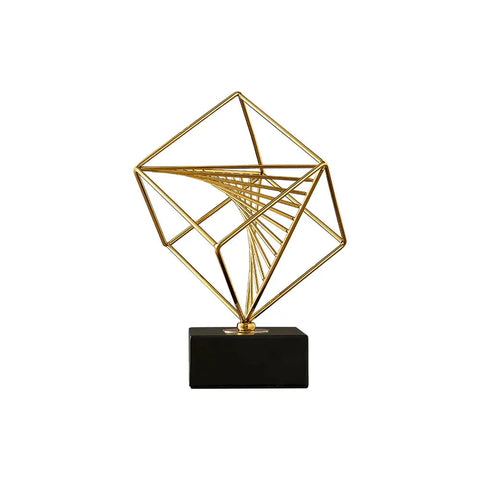 Sculptures & Figurines 40Cm Rubik Cube Tabletop Home Decor Modern Art Living Room Display Decorative Crafts