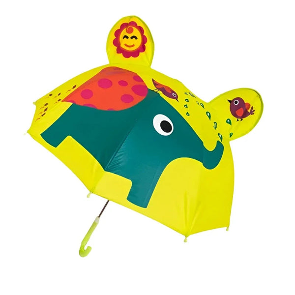 Umbrellas Cute Cartoon Children Umbrella Long Handled 3D Ear Modeling For Boys And Girls