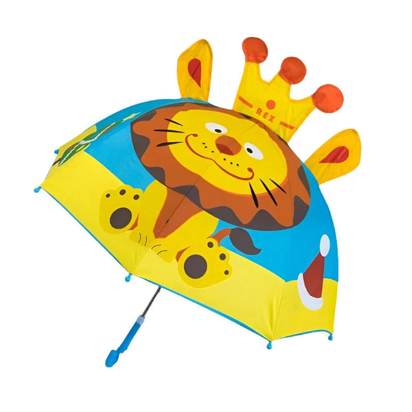 Umbrellas Cute Cartoon Children Umbrella Long Handled 3D Ear Modeling For Boys And Girls