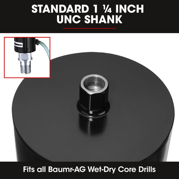 Drill Bits Baumr Ag 254 X 400Mm Diamond Core Drill Bit Dbx Series Industrial 1.1/4 Unc