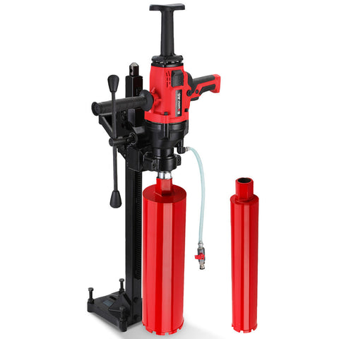 Corded Drills Baumr Ag 2000W 160Mm Handheld Core Drill W/Stand63mm & 127Mm Bit Combo For Concrete Coring Hole Drilling