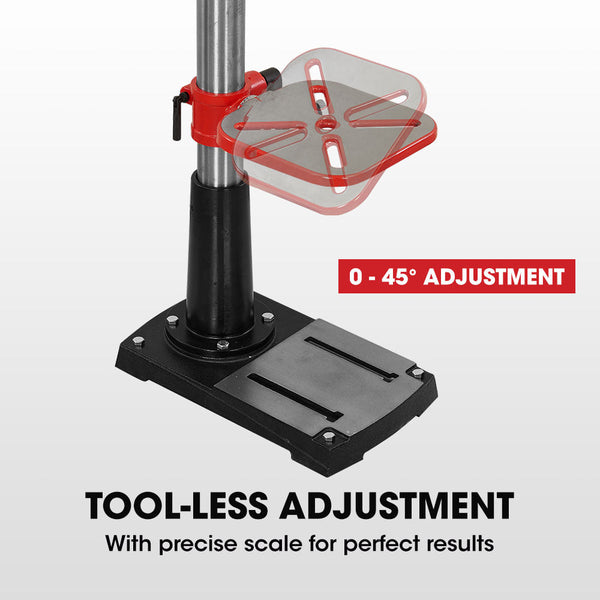 Drill Presses Baumr Ag 600W 12' Pedestal Floor Drill Press 16 Speeds 16Mm Chuck (Dp19)