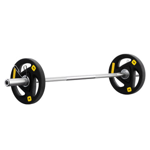 Barbells & Attachments Everfit Barbells Set 16Kg 120Cm Dumbbells Plate Weight Lifting Home Gym