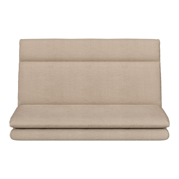 Sofa Beds Artiss Floor Lounge Sofa Bed 2 Seater Linen Beige