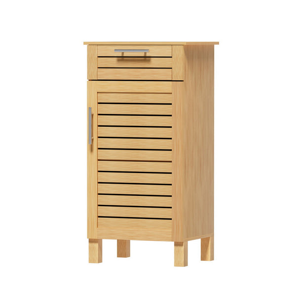 Bathroom Cabinets Artiss Bathroom Cabinet Storage 90Cm Wooden Jill