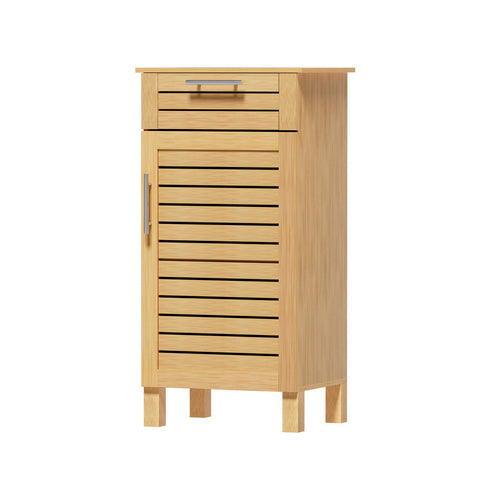 Bathroom Cabinets Artiss Bathroom Cabinet Storage 90Cm Wooden Jill