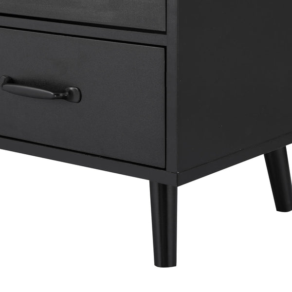 Sideboards & Buffets Artiss Buffet Sideboard Double Doors Black