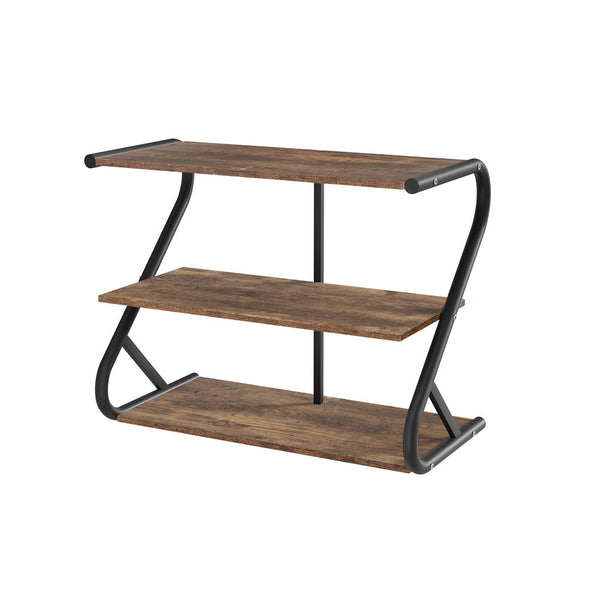 Shoe Racks Artiss Shoe Rack Storage Shelves Organiser 3 Tiers Stand Industrial Black