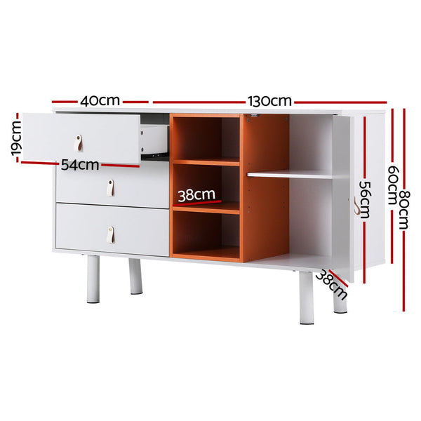 Sideboards & Buffets Artiss Buffet Sideboard Cupboard Cabinet Storage Table