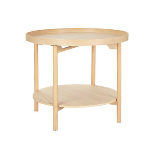 Coffee Tables Artiss Coffee Table Side Round 70Cm