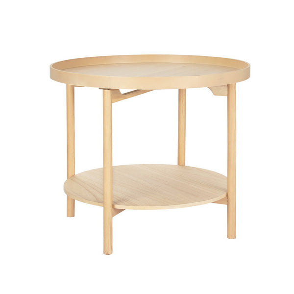 Coffee Tables Artiss Coffee Table Side Round 70Cm