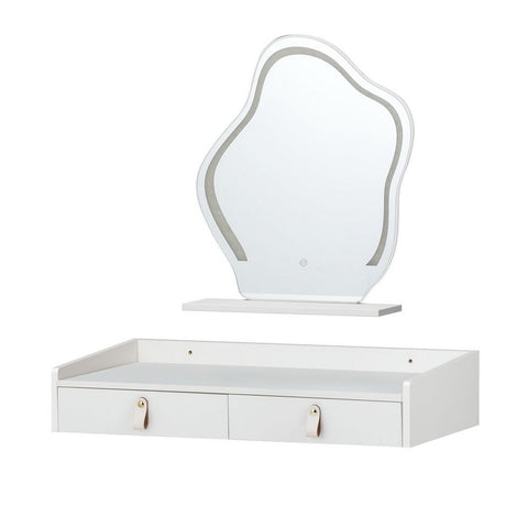 Dressing Tables Artiss Dressing Table Floating Led White Daphne