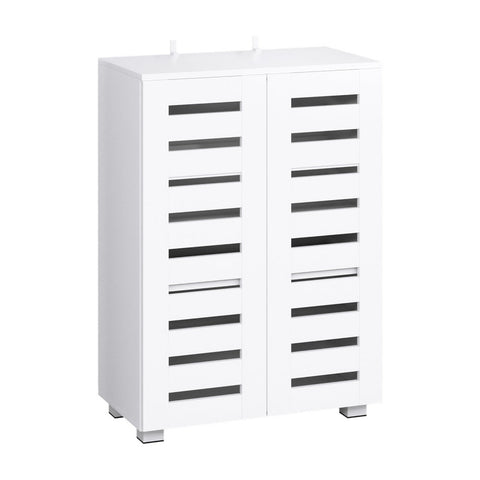 Shoe Cabinets Artiss Shoe Cabinet 20 Pairs 5 Tier White Alster