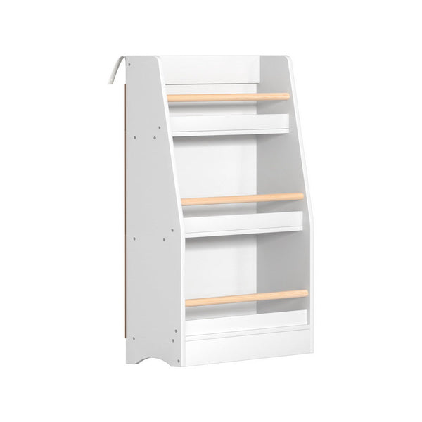 Kids Bookshelves Keezi Kids Bookshelf 3 Tiers Storage Children Bookcase Organiser Display Shelf