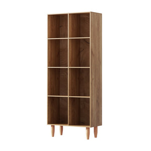 Bookshelves Artiss Bookshelf Bookcase 4 Tiers Leor Walnut