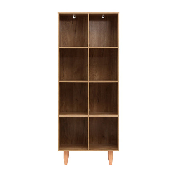 Bookshelves Artiss Bookshelf Bookcase 4 Tiers Leor Walnut