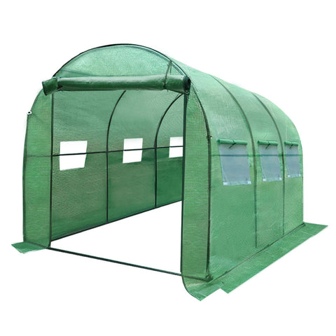 Greenhouses Greenfingers Greenhouse 3X2x2m Walk In House Tunnel Plant Garden Shed Dome