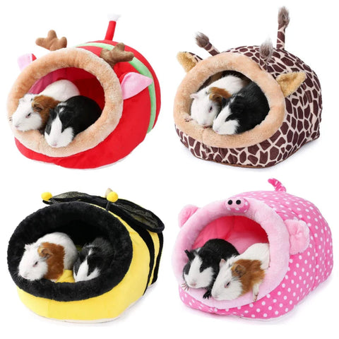 Small Animal Supplies Guinea Pig Bed Hideout Small Pet For Animal Rabbit Hamster