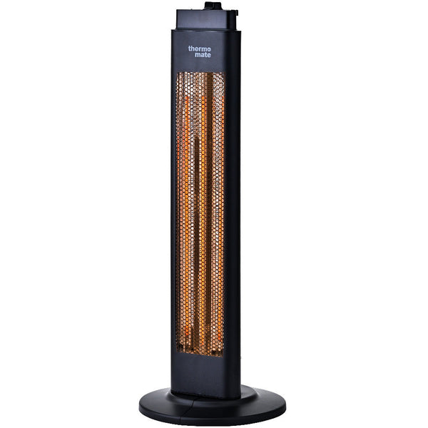 Heaters Thermomate Electric Heater Indoor Or Outdoor 1200W Radiant Settings Oscillating Safety Tipping Shut Off