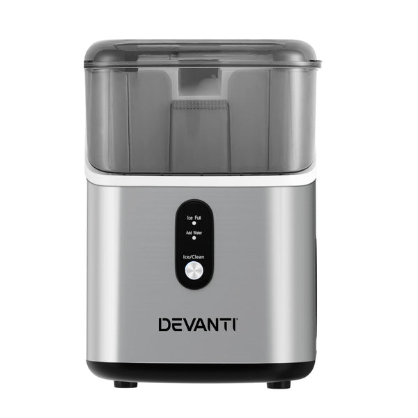 Countertop Ice Makers Devanti Ice Maker Machine 15Kg Nugget Cube