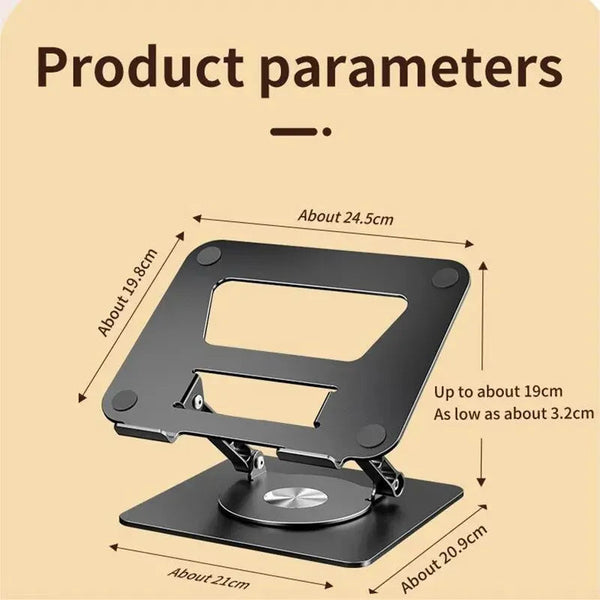 Mounts, Stands & Holders Alloy Foldable Laptop Stand Portable Cooling Bracket For Macbook