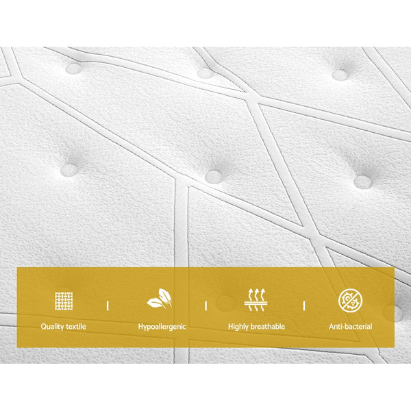 Mattresses Giselle Bedding 32Cm Mattress Euro Top King