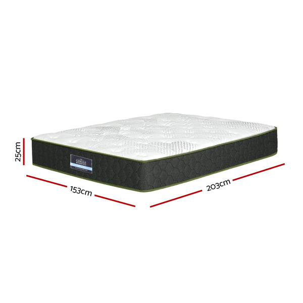 Mattresses Giselle Bedding 25Cm Mattress Green Tea Foam Queen