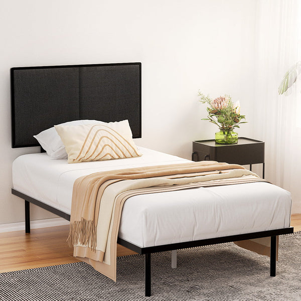 King Single Bed Frames Artiss Bed Frame King Single Size Metal Noe