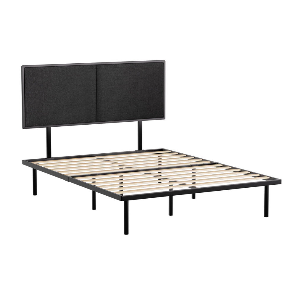 Queen Bed Frames Artiss Bed Frame Queen Size Metal Noe