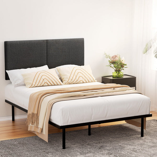 Double Bed Frames Artiss Bed Frame Double Size Metal Nor