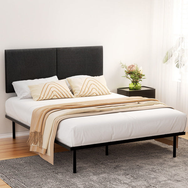 Queen Bed Frames Artiss Bed Frame Queen Size Metal Nor