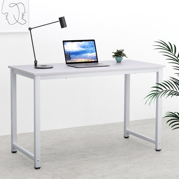 Home Office Desks Artiss Computer Desk Home Office Study Table White 120Cm