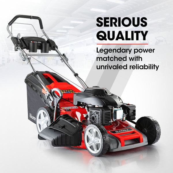 Lawn Mowers Baumr Ag Petrol Lawn Mower 220Cc 20' 4 Stroke Self Propelled 840Sx