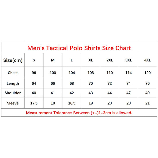 T Shirts Mens Quick Dry Embroidered Polo Shirts Custom Plus Size Tactical