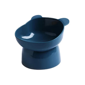 Dog Bowls High Foot Pet Food Water Bowl With Neck Protector For Cats And Dogs