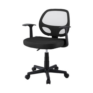 Office Chairs Artiss Mesh Office Chair Computer Gaming Desk Chairs Work Study Mid Back Black