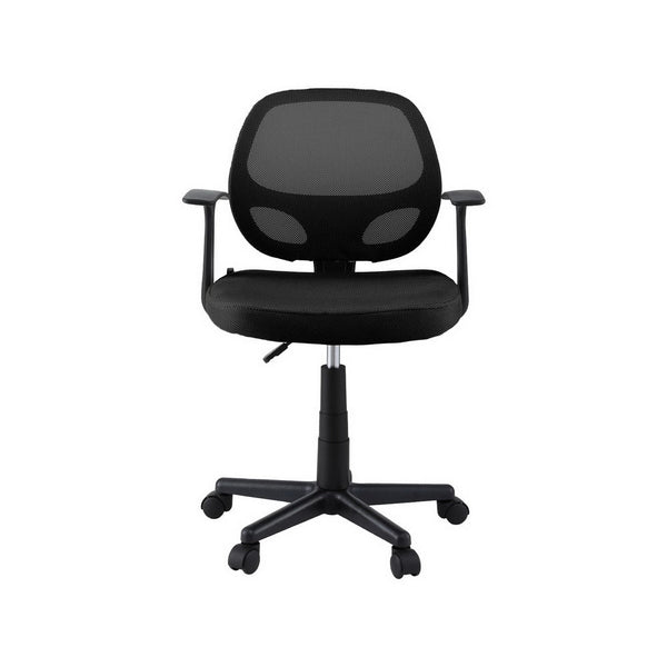 Office Chairs Artiss Mesh Office Chair Computer Gaming Desk Chairs Work Study Mid Back Black