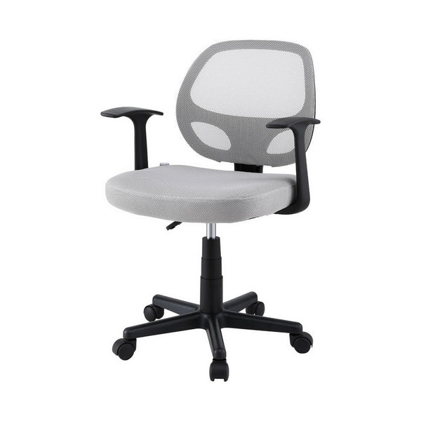 Office Chairs Artiss Mesh Office Chair Computer Gaming Desk Chairs Work Study Mid Back Grey