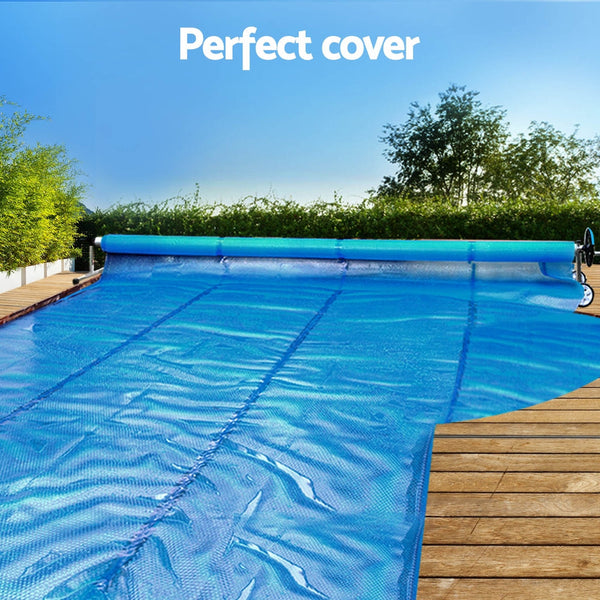 Pool Covers Aquabuddy Buddy Pool Cover 11X6.2M 400 Micron Silver Swimming Solar Blanket 6.55M Roller